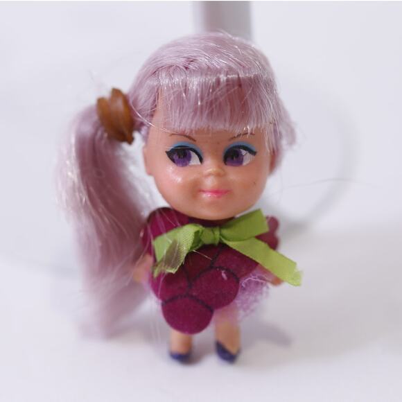 1960s, Liddle Kiddles, Greta Grape, Doll, Kola Kiddle, Mattel, ~ 250929-WH 763 - Picture 1 of 3